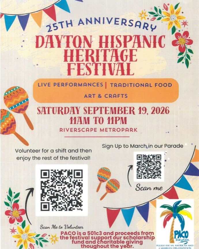 25.º Festival Anual de la Herencia Hispana de Dayton