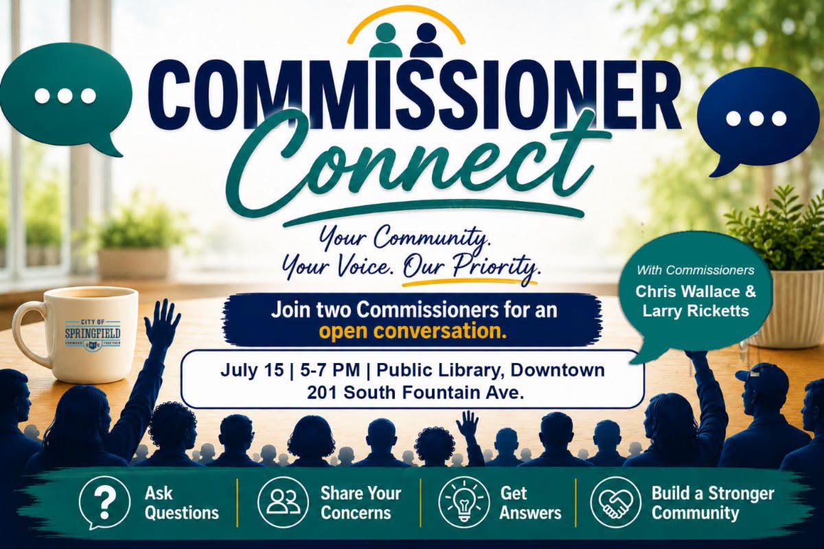 Join Commissioners Chris Wallace and Larry Ricketts