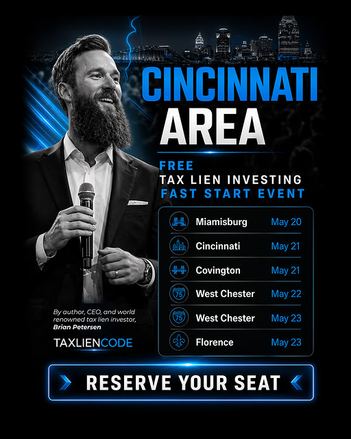 FREE TAX LIEN INVESTING - FAST START EVENT