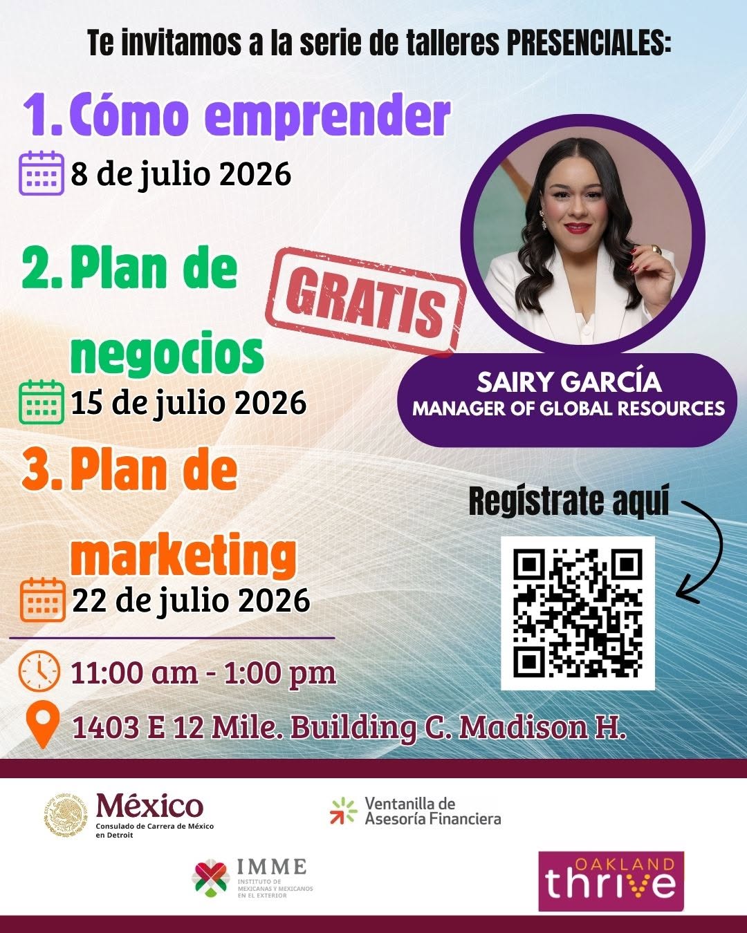 IN-PERSON WORKSHOPS - HOW TO START A BUSINESS