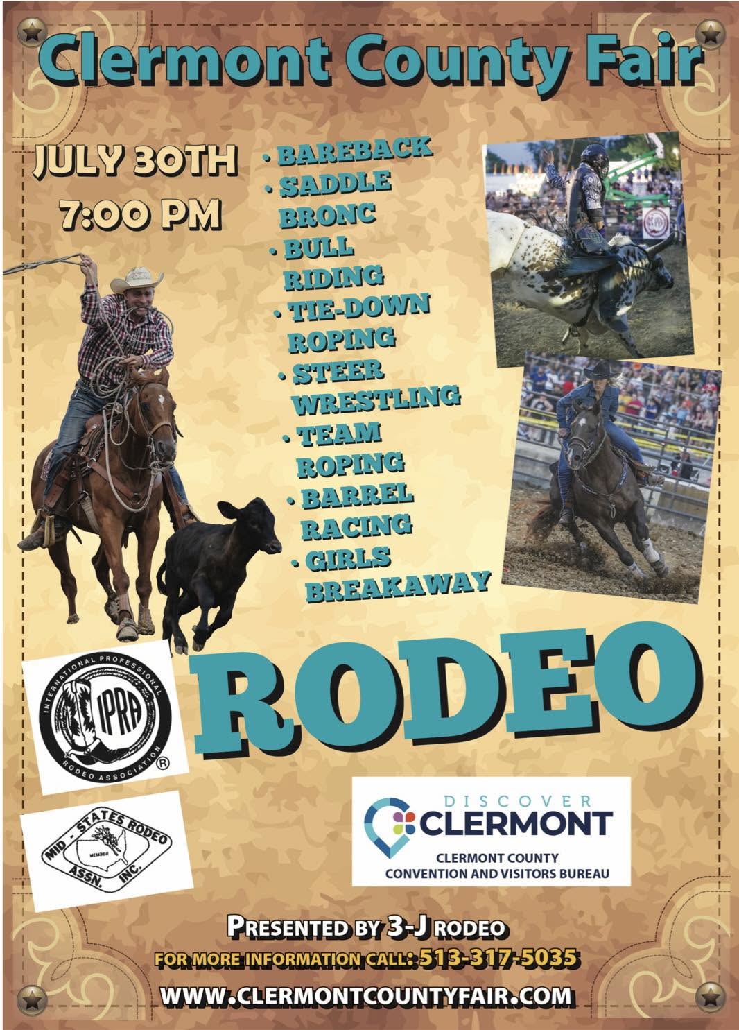 Clermont County Fair- RODEO