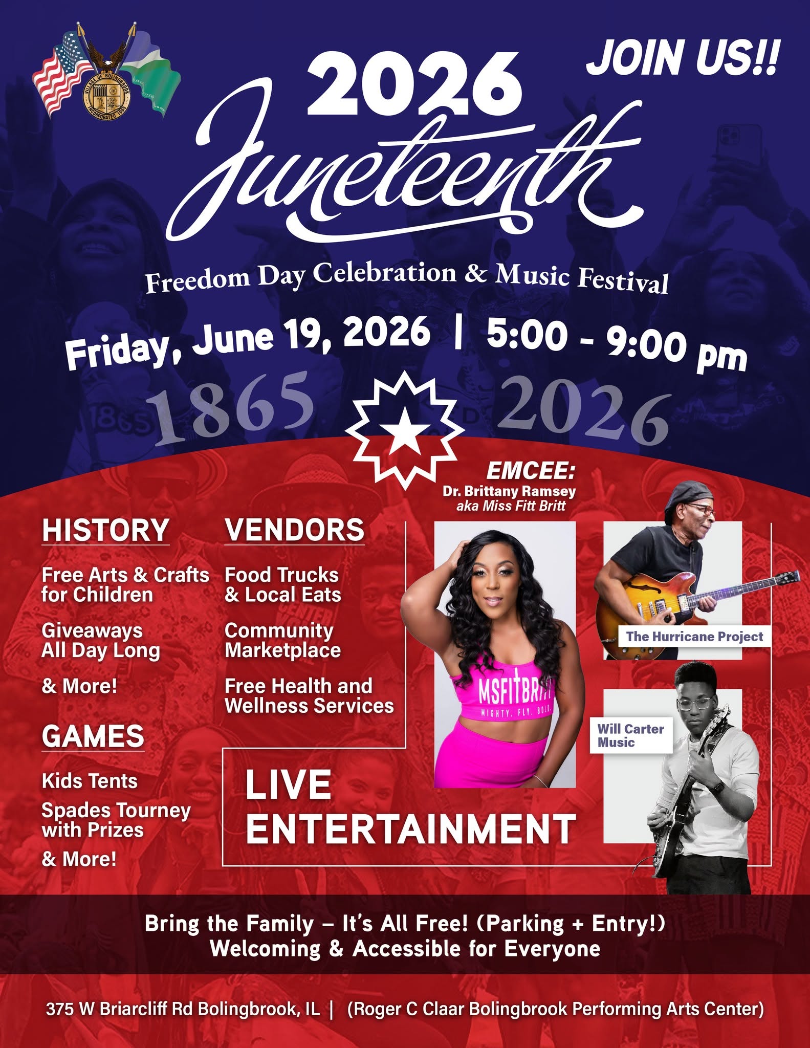 FREEDOM DAY 2026 CELEBRATION & MUSIC FESTIVAL