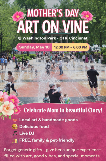 Mother’s Day Art on Vine at Washington Park