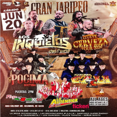 Los Inquietos del Norte in Columbus, OH