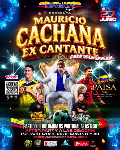 After Party with Mauricio Cachana - Former Grupo Niche & Guayacan Orquesta