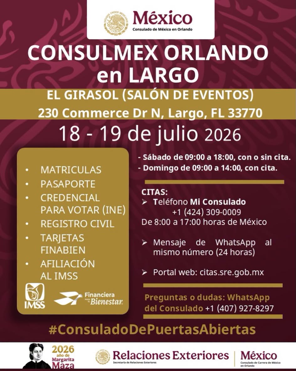 CONSULATE OF MEXICO IN ORLANDO