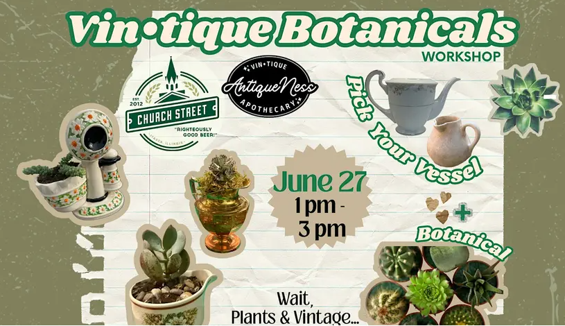 Taller Vin•tique Botanicals @ Church Street Brewing