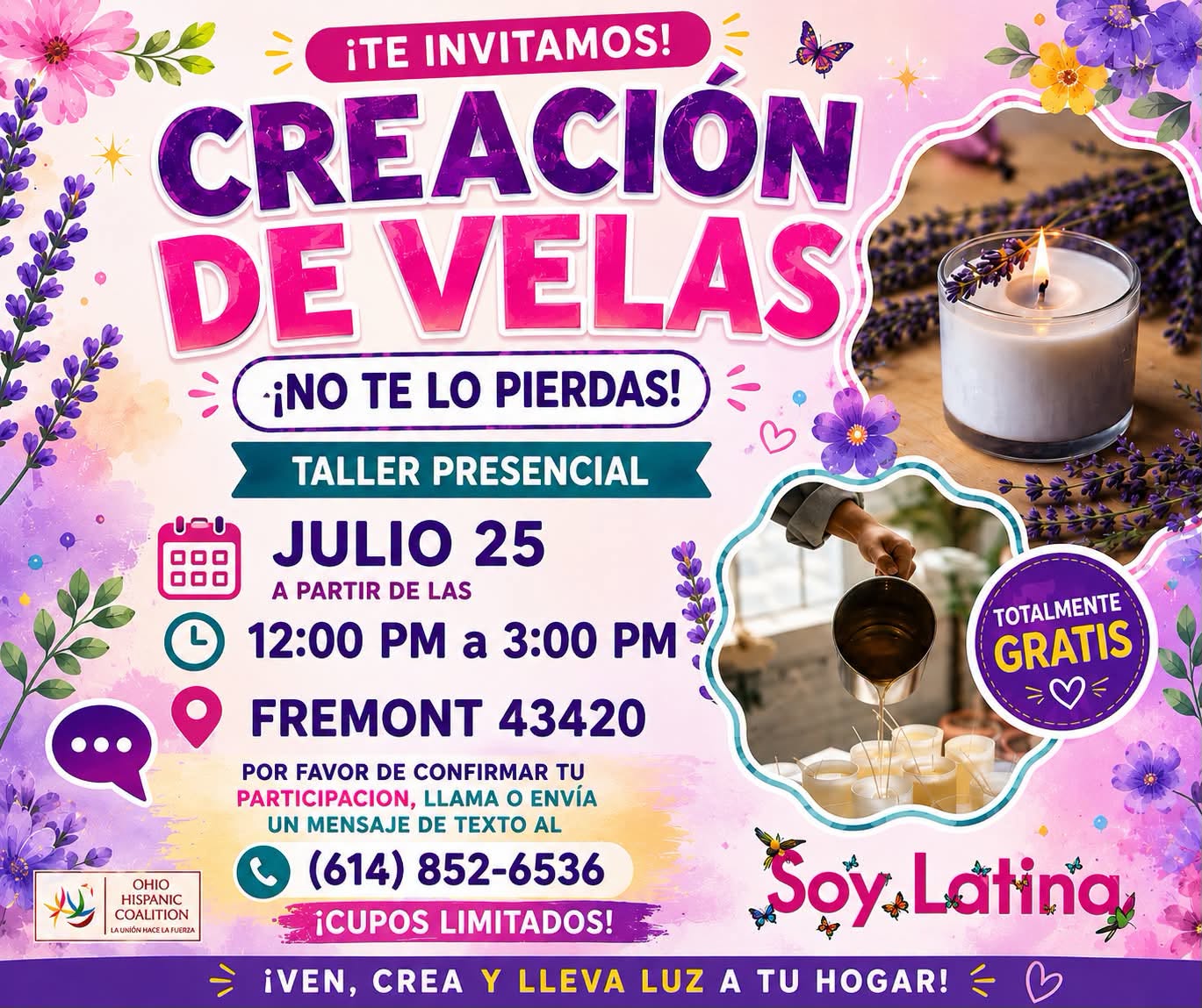 CANDLE CREATION WORKSHOP