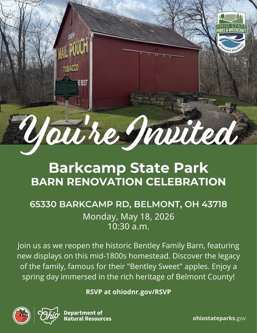 Barkcamp State Park Barn Renovation Celebration