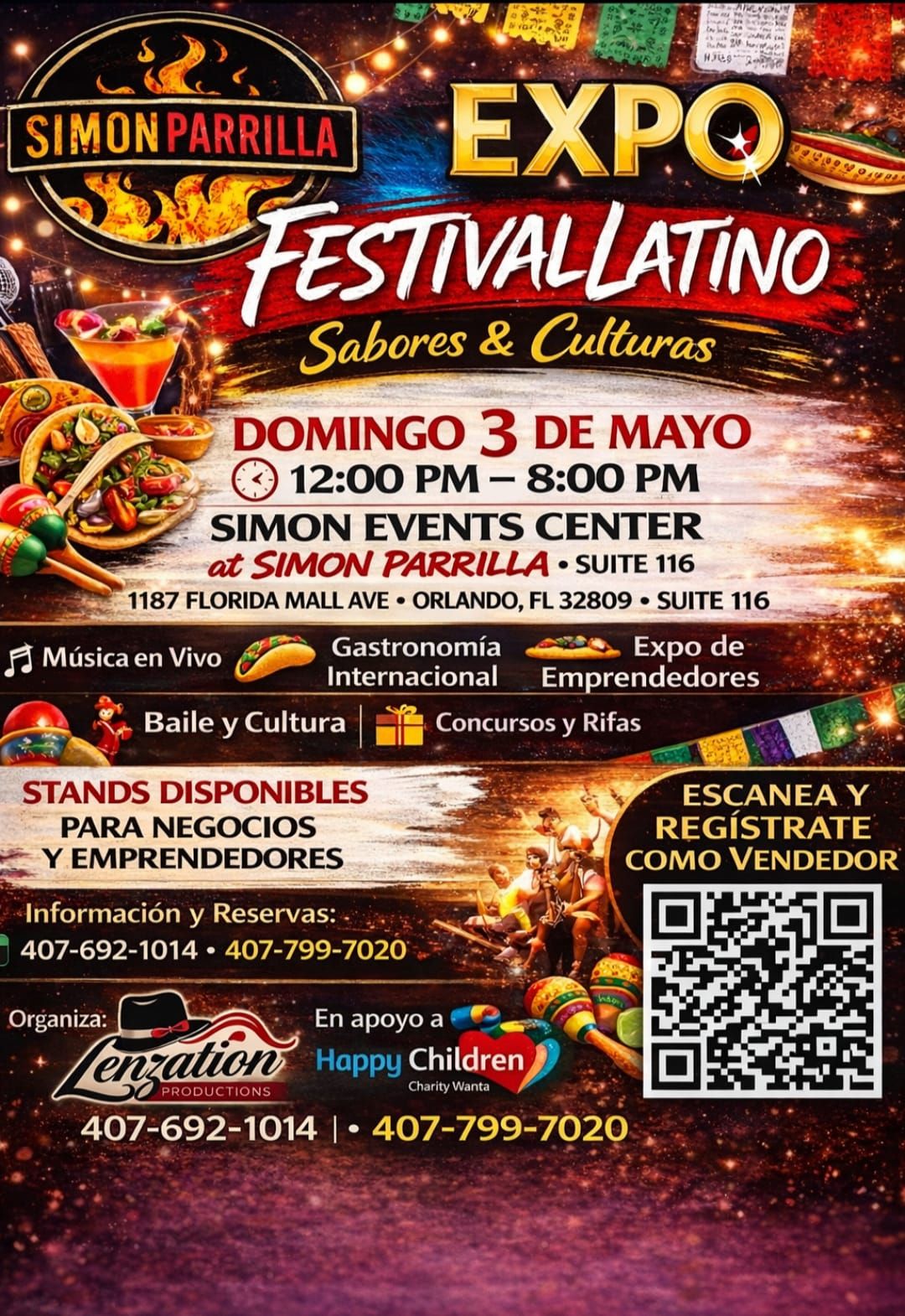 Festival Latino: Sabores & Culturas (Simon Parrilla)