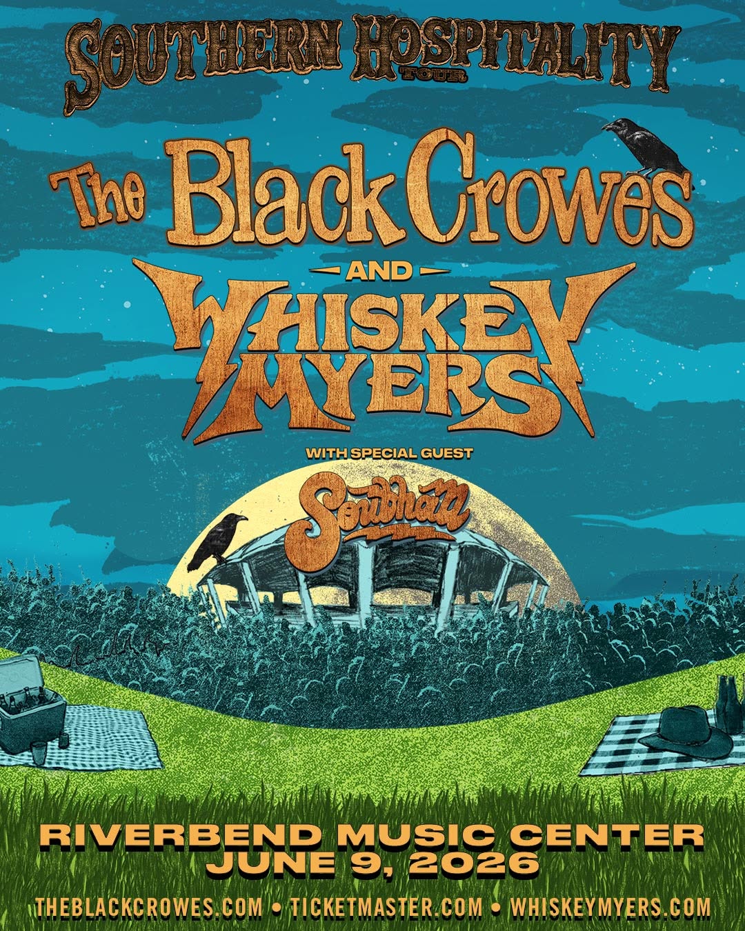 Southern Hospitality Tour: The Black Crowes & Whiskey Myers