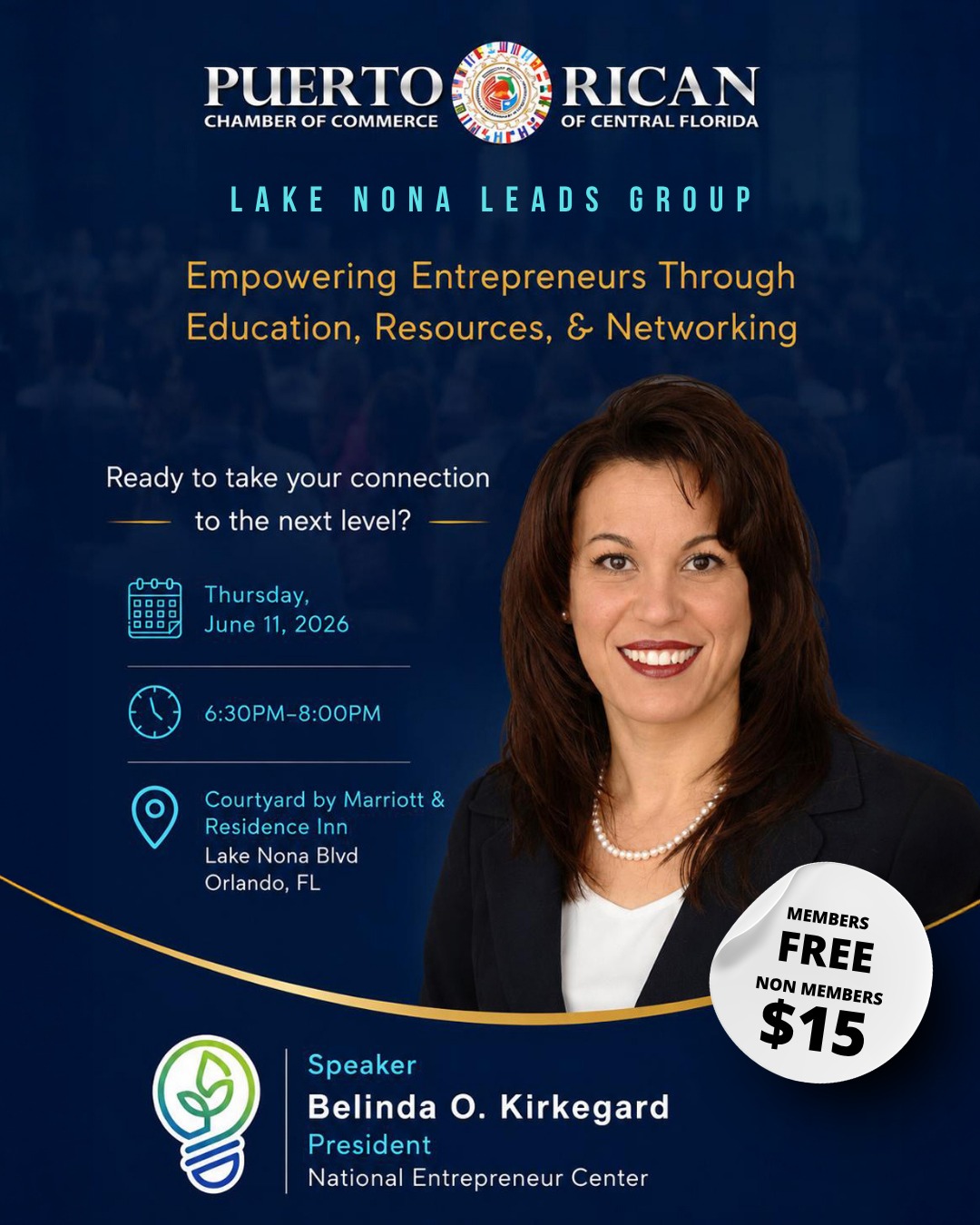 Lake Nona Leads Group - Empowering Entrepreneurs through Education, Resources and Networking