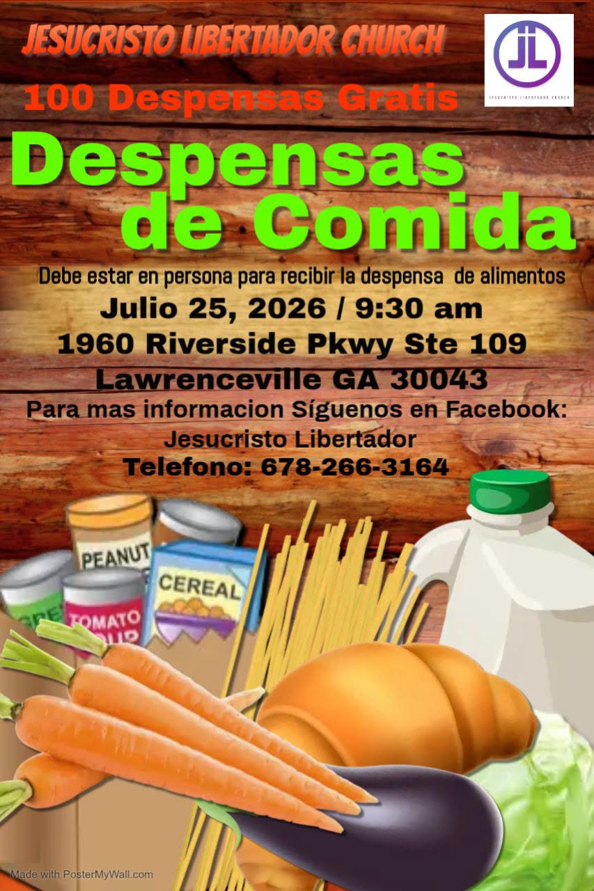 COMMUNITY SERVICE - JESUS ​​CHRIST LIBERTADOR CHURCH - FOOD PANTRY