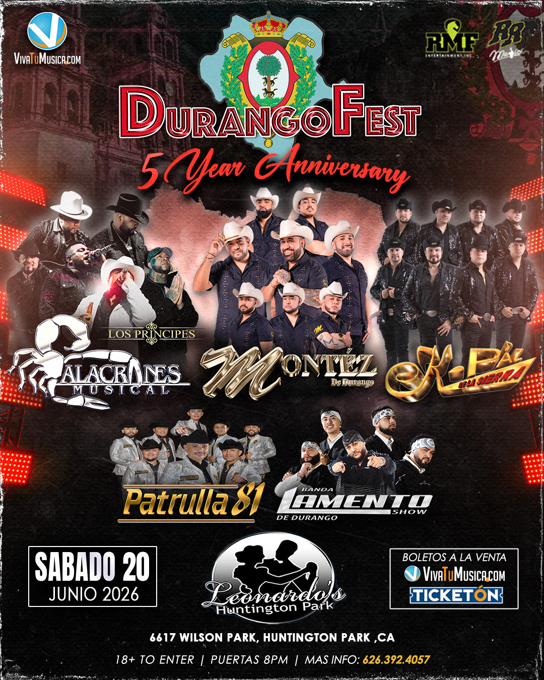 DURANGO FEST 5 Year Anniversary