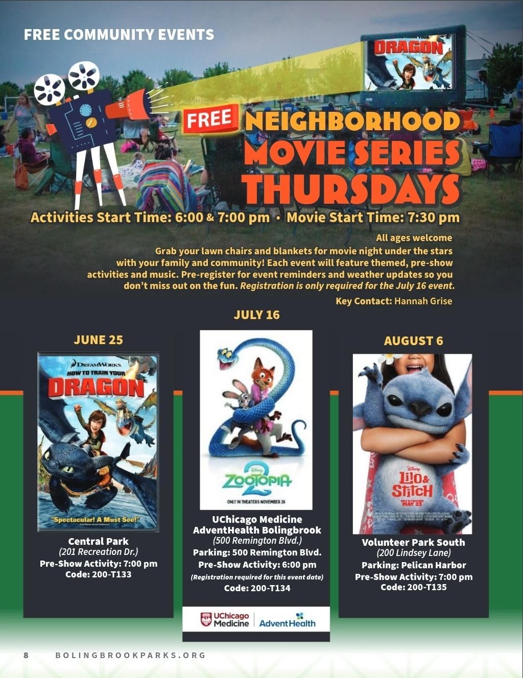 Neighborhood Movie Thursdays