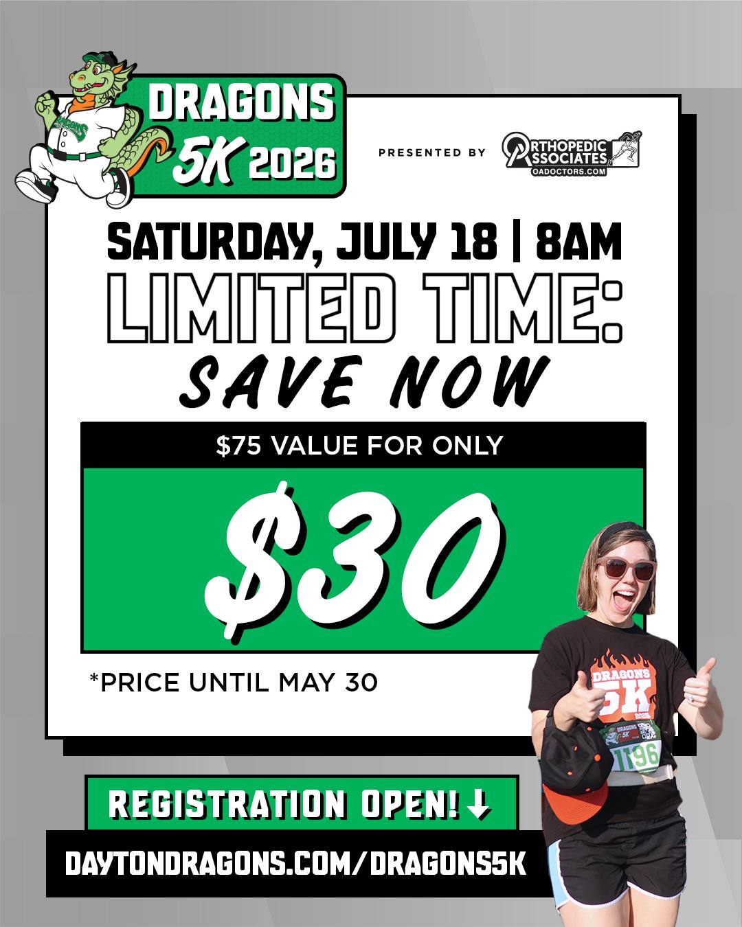 Dragons 5K 2026 - Limited Time: Save Now