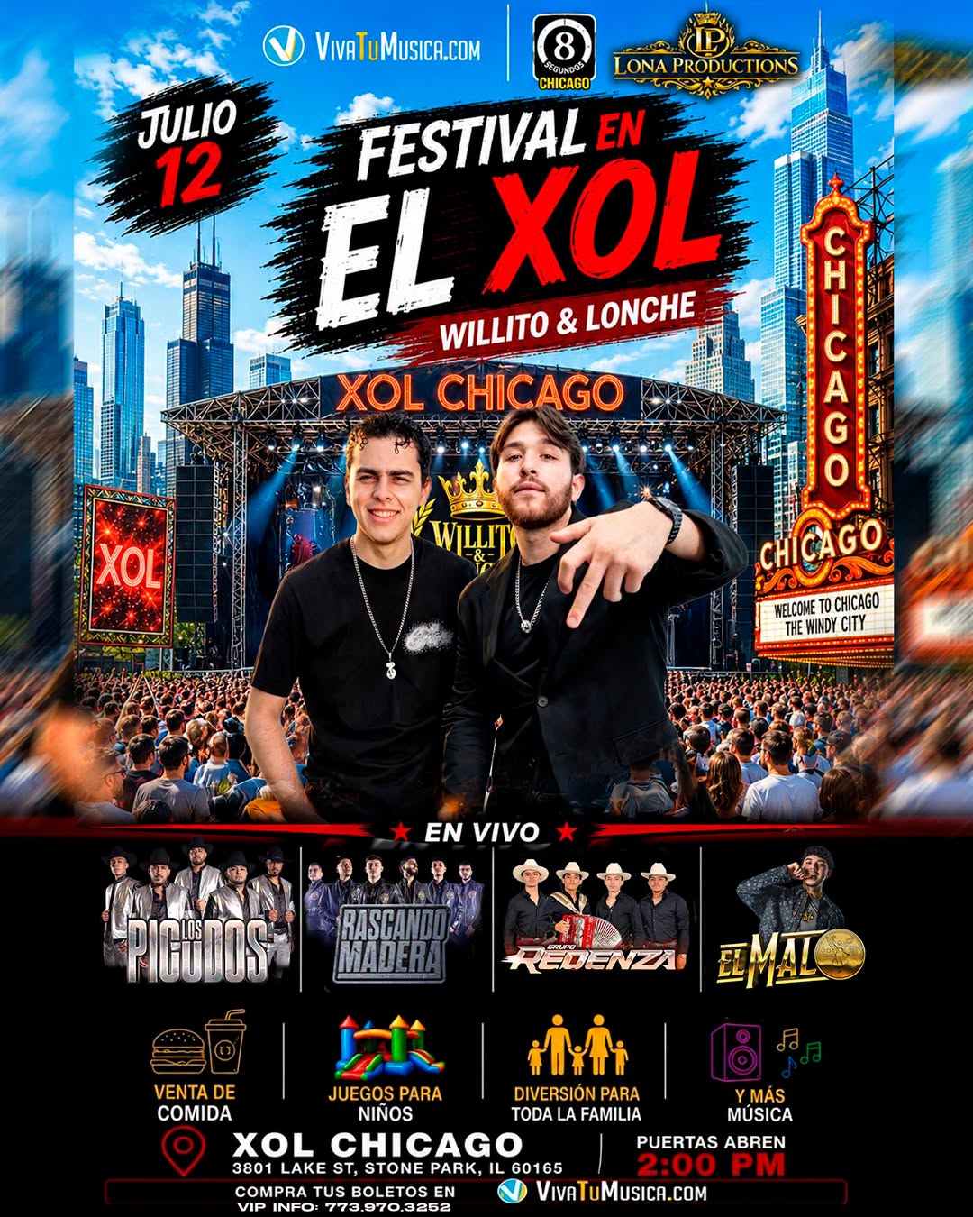 Festival at El Xol: Willito & Lonche