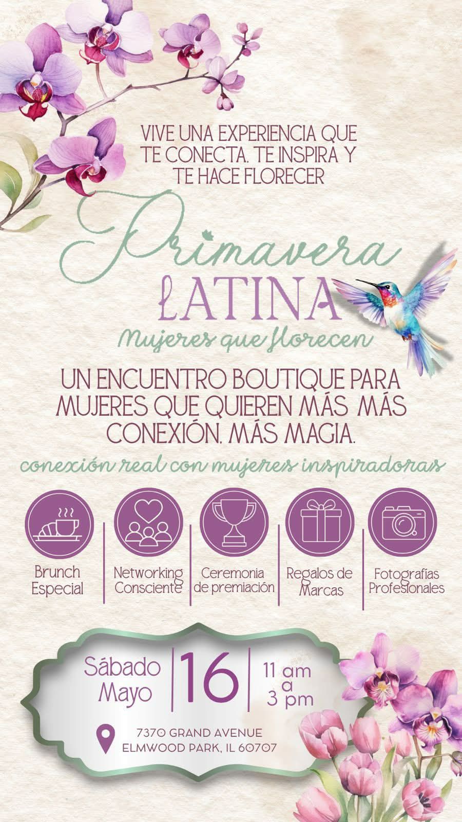 Primavera LATINA: Mujeres que florecen