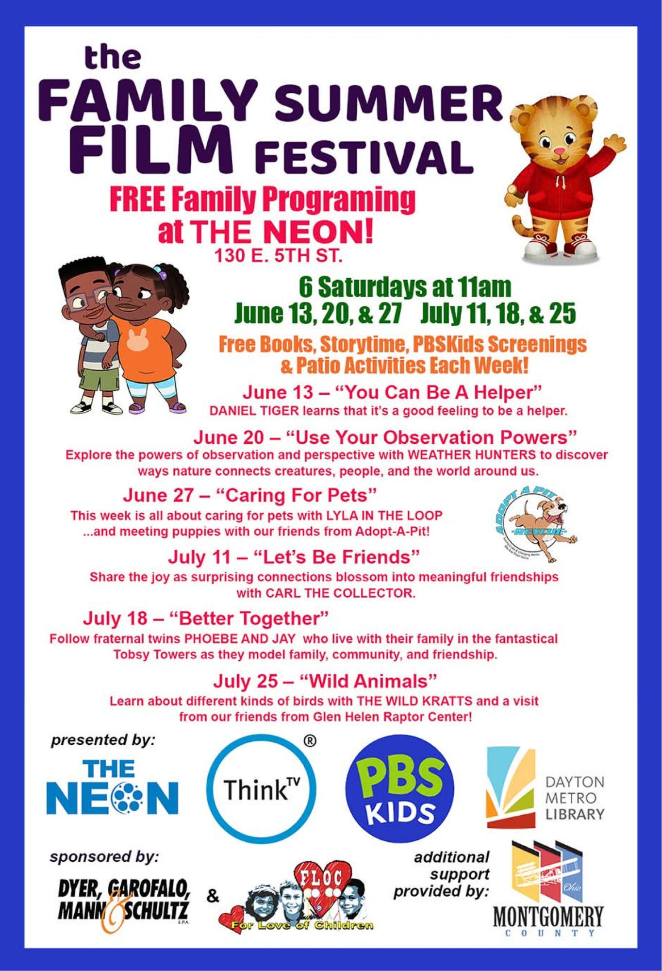 Family Summer Film Festival