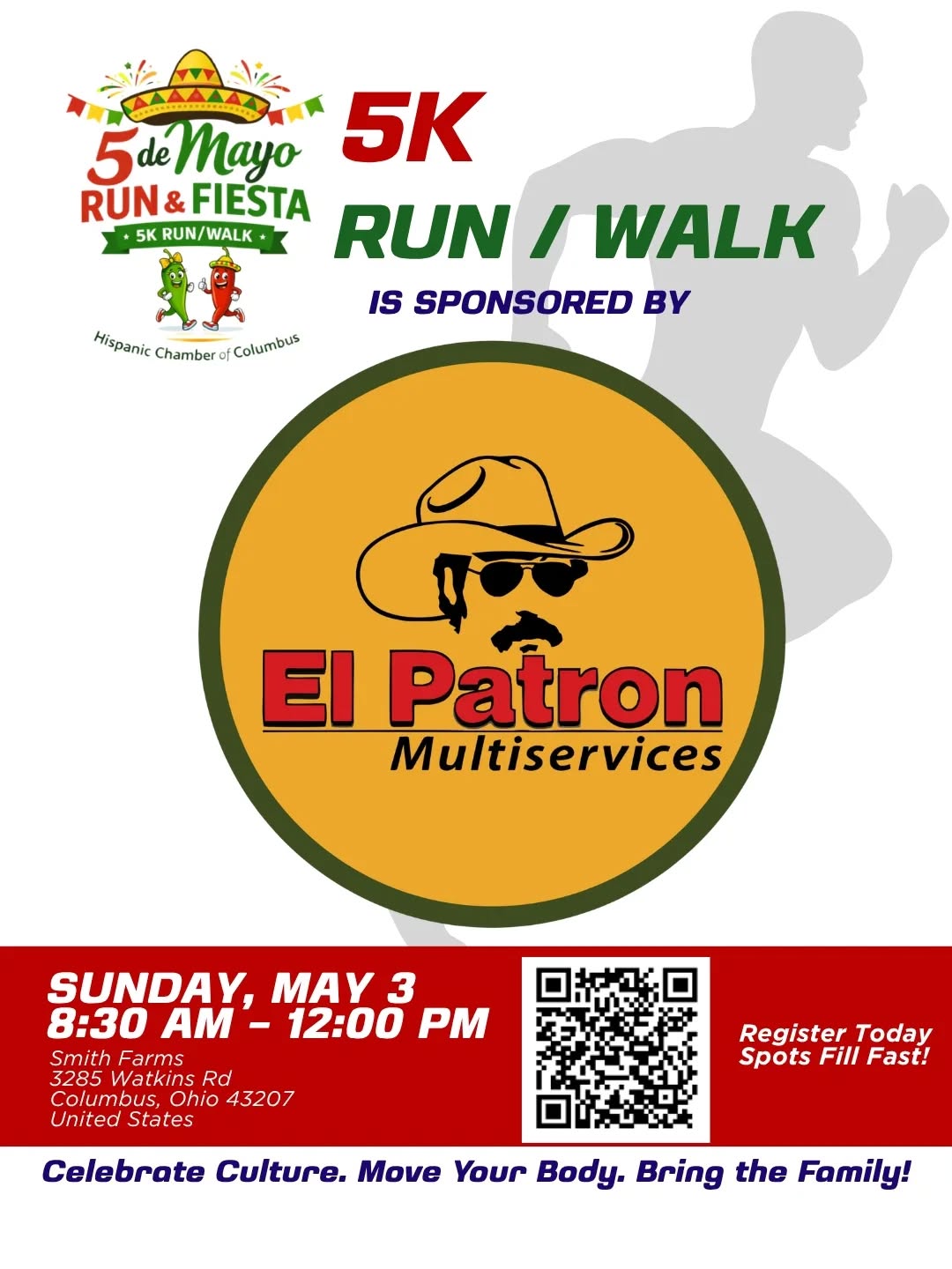 5 de Mayo 5K Run/Walk & Fiesta (El Patron Multiservices)