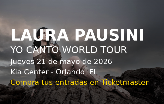 LAURA PAUSINI - YO CANTO WORLD TOUR