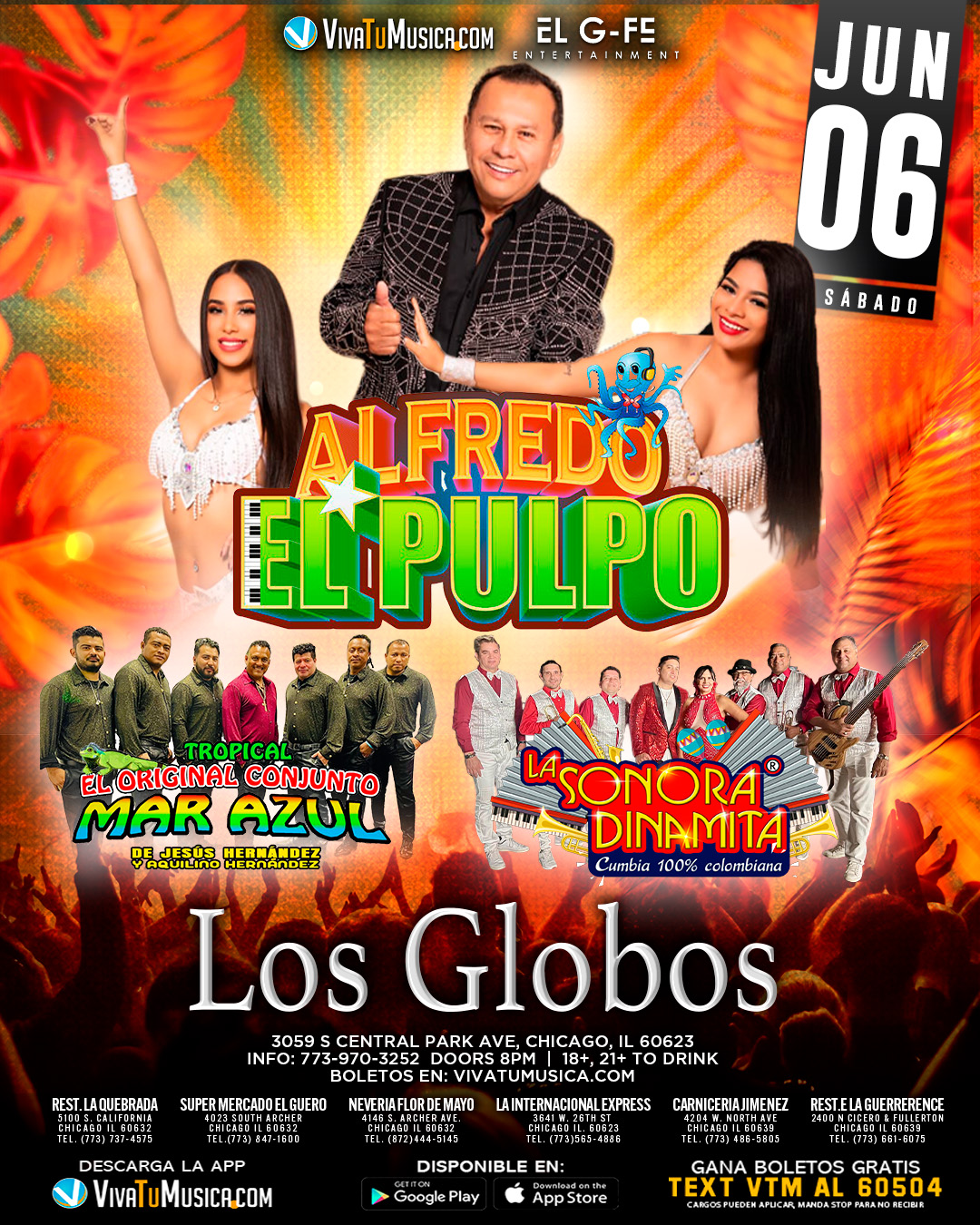 Alfredo El Pulpo – Los Globos