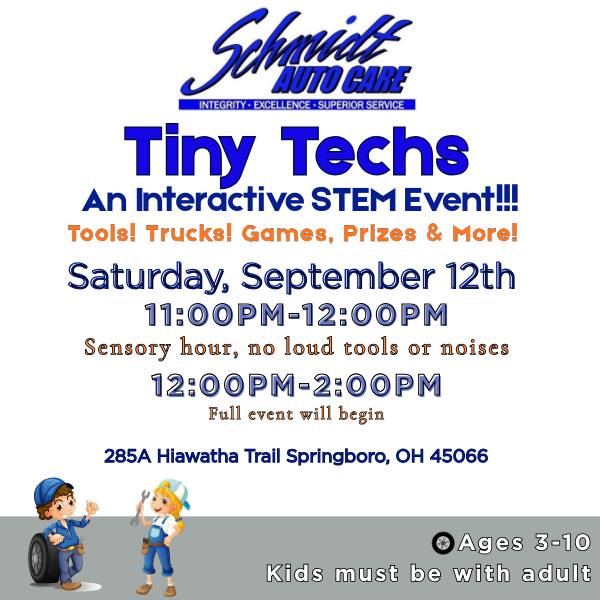 Tiny Techs: Interactive STEM Event