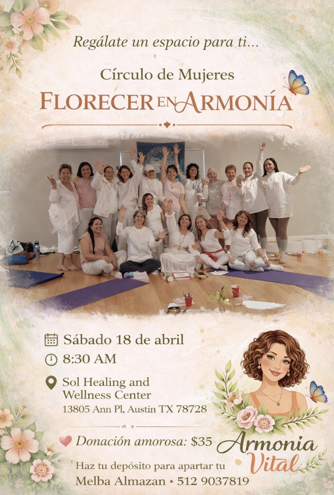 Circulo de Mujeres: Florecer en Armonía Vital