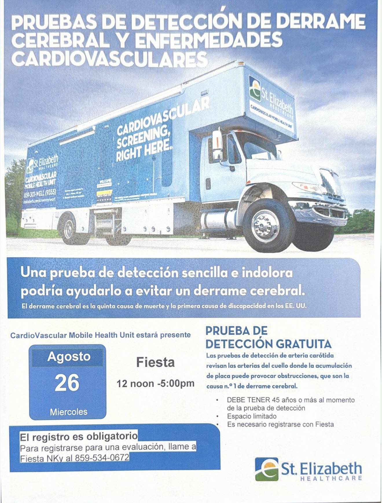 Stroke and Cardiovascular Disease Screening