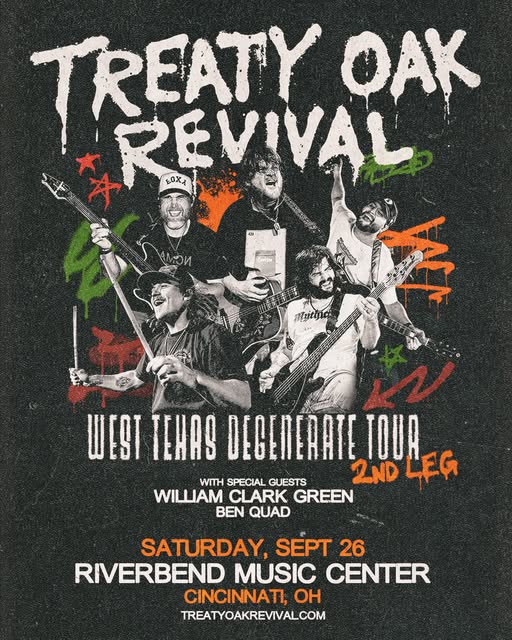 Treaty Oak Revival: West Texas Degenerate Tour with William Clark Green and Ben Quad