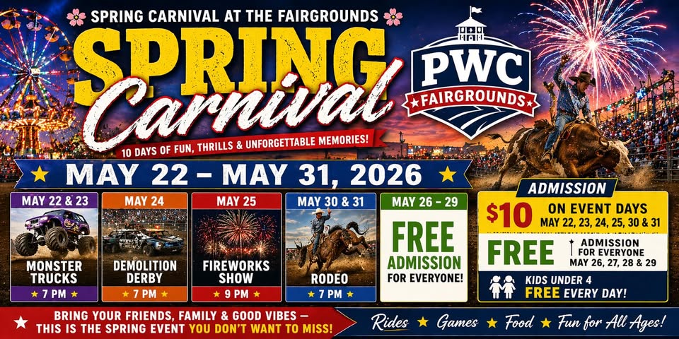 Spring Carnival at the Fairgrounds (PW C Fairgrounds)
