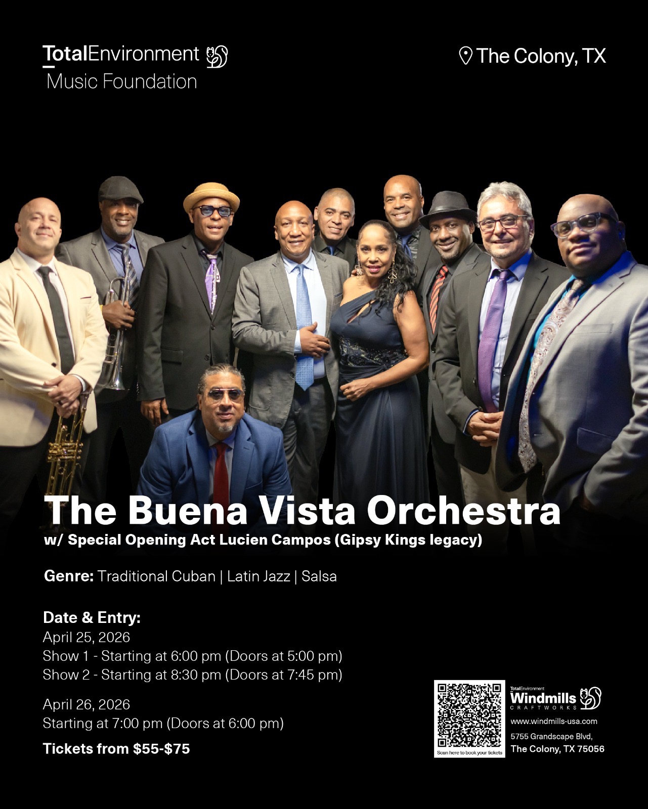 The Buena Vista Orchestra (w/ Special Opening Act Lucien Campos)