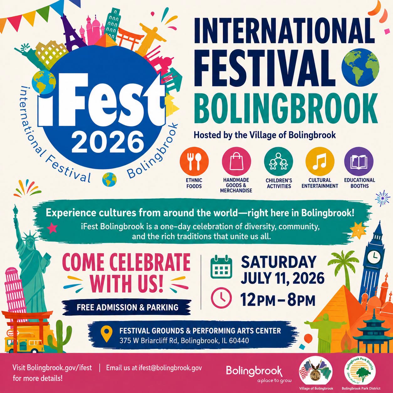 BOLINGBROOK INTERNATIONAL FESTIVAL 2026