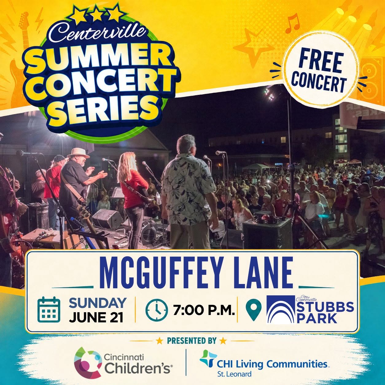 CENTERVILLE SUMMER CONCERT SERIES