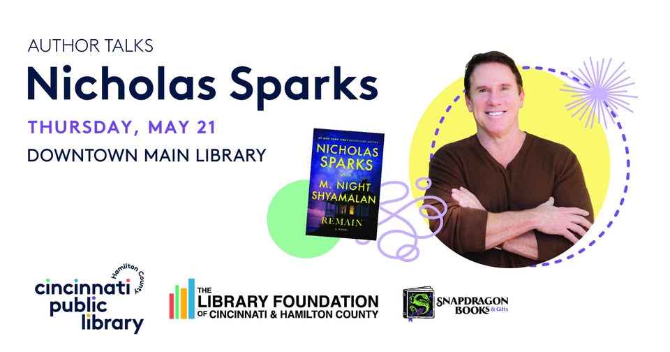 Author Talk: Nicholas Sparks