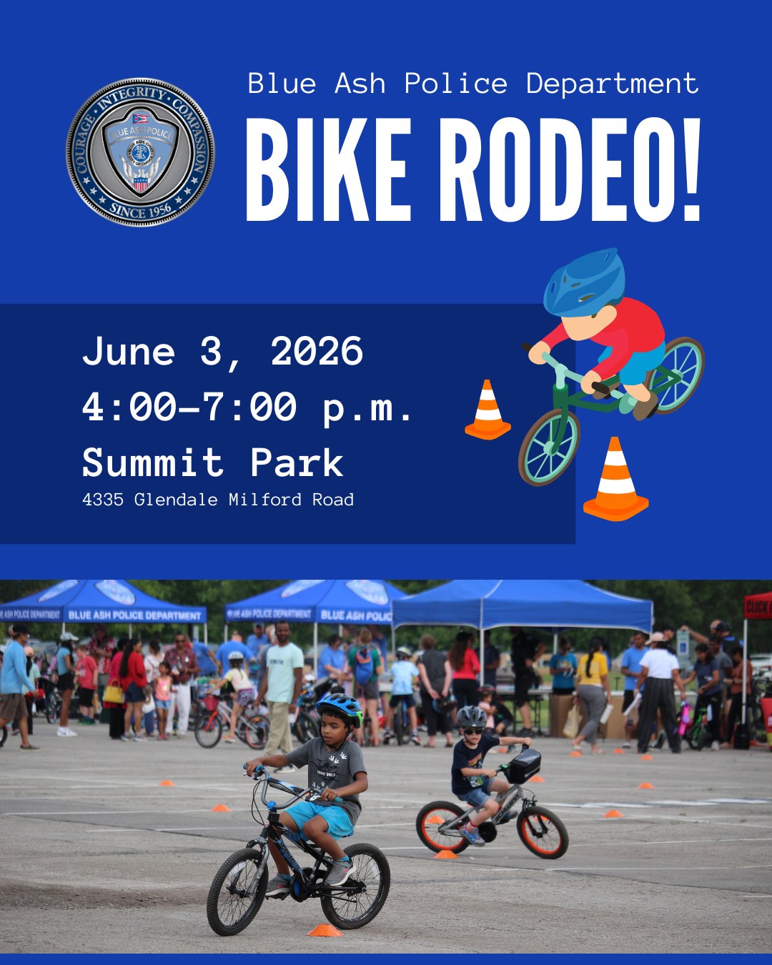 Bike Rodeo - Blue Ash Police Department