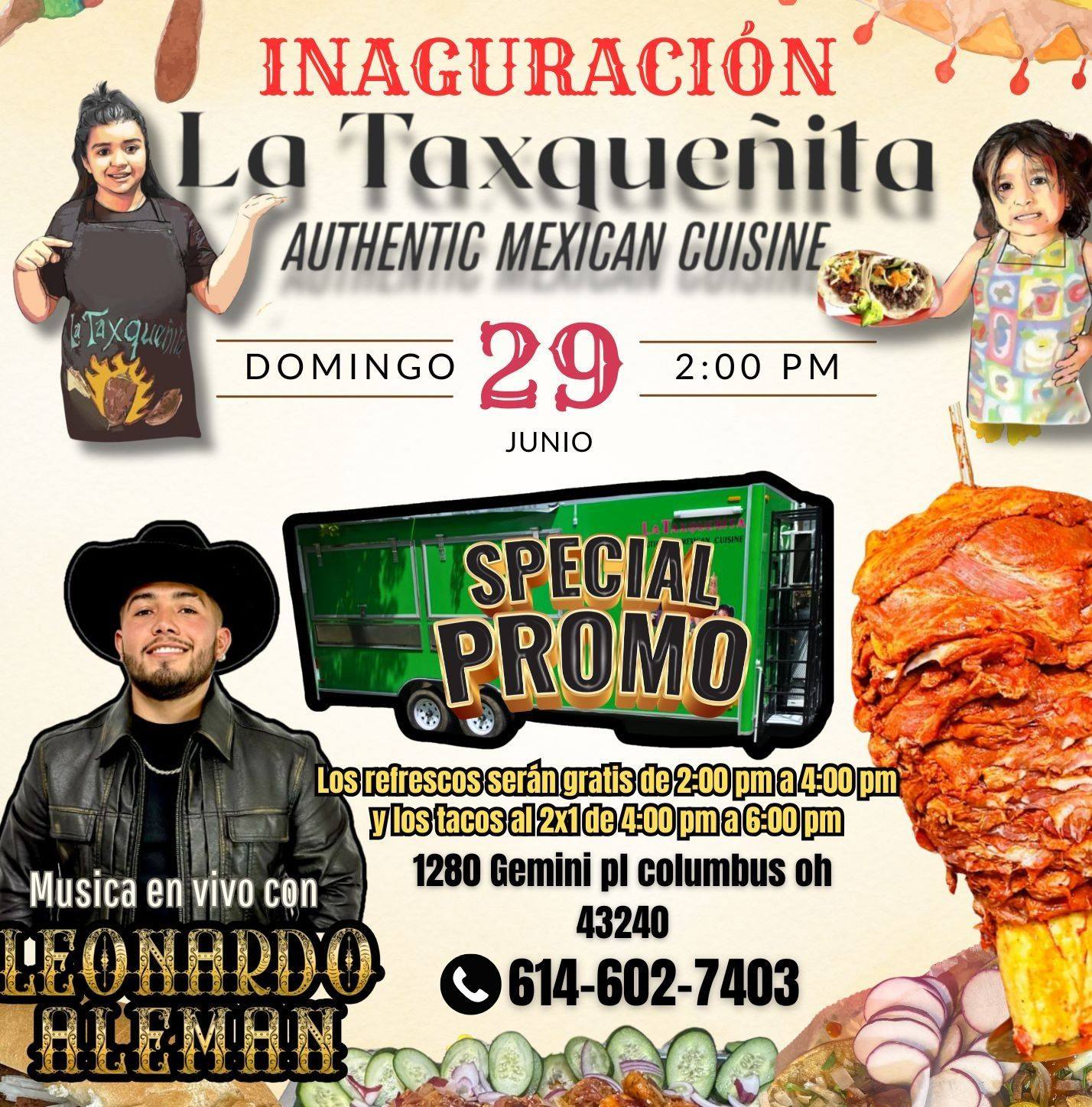 Inaguración La Taquería (Authentic Mexican Cuisine)