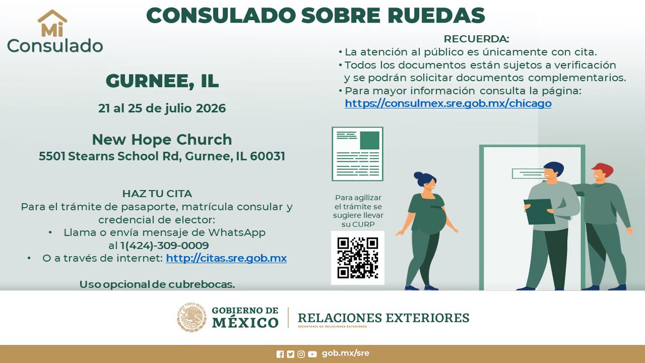 Consulate General of Mexico in Chicago - MOBILE CONSULATE