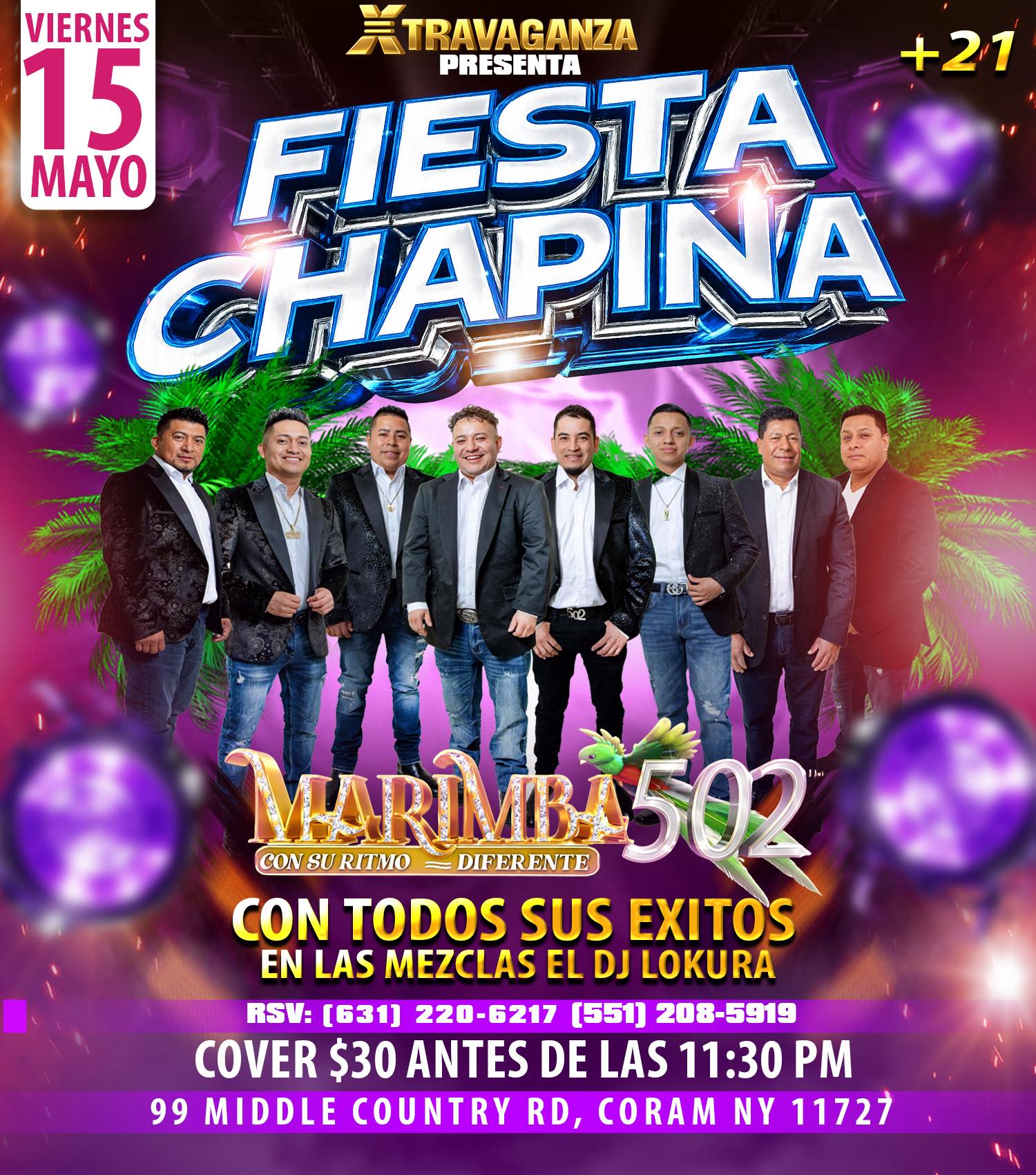 Fiesta Chavina (Travaganza presenta +21)