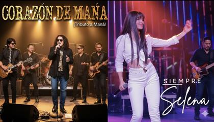 Corazon de Mana y Siempre Selena - Tributo a Mana y Selena