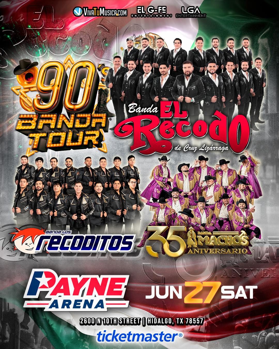 Banda El Recodo 35 Aniversario - Banda El Recodo y Los Recoditos