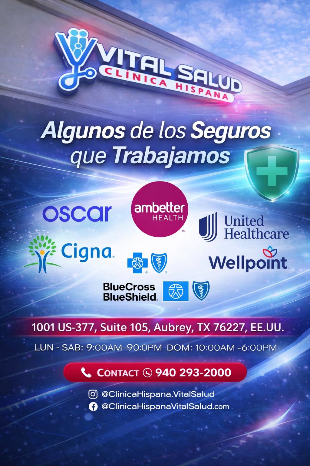 Clínica Hispana Vital Salud — Consultas y exámenes médicos 2