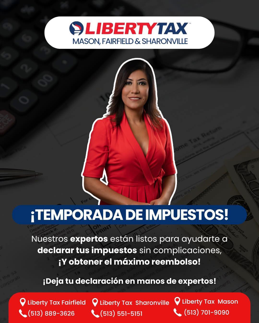 ¡Temporada de Impuestos! Asesoría Liberty Tax