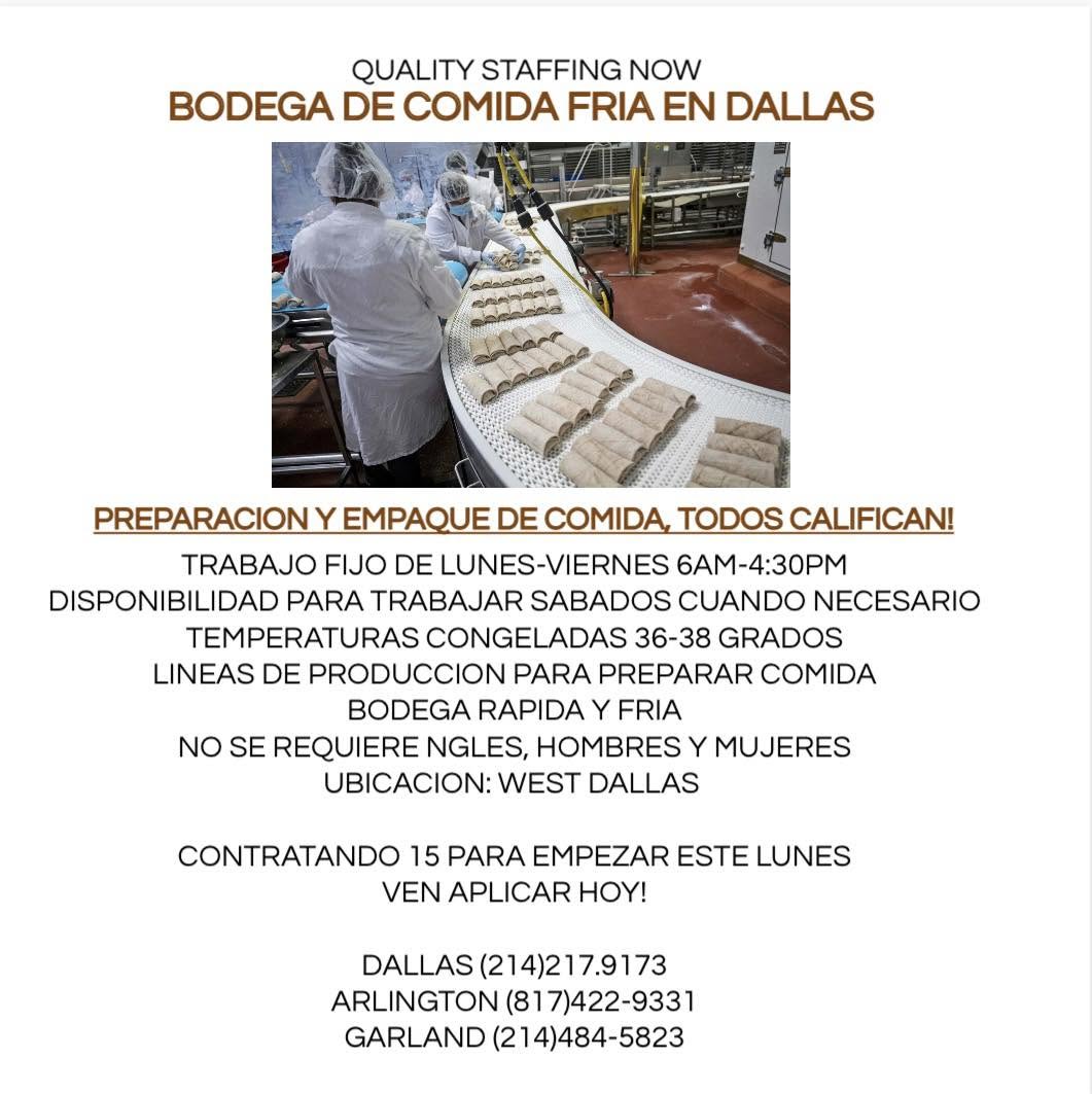 Job at Cold Food Warehouse in Dallas