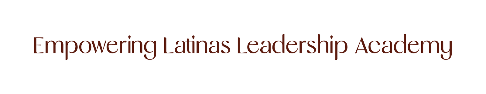Empowering Latinas Leadership Academy logo