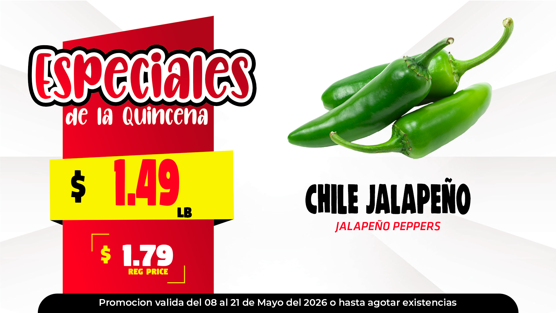 Especiales de la semana 5