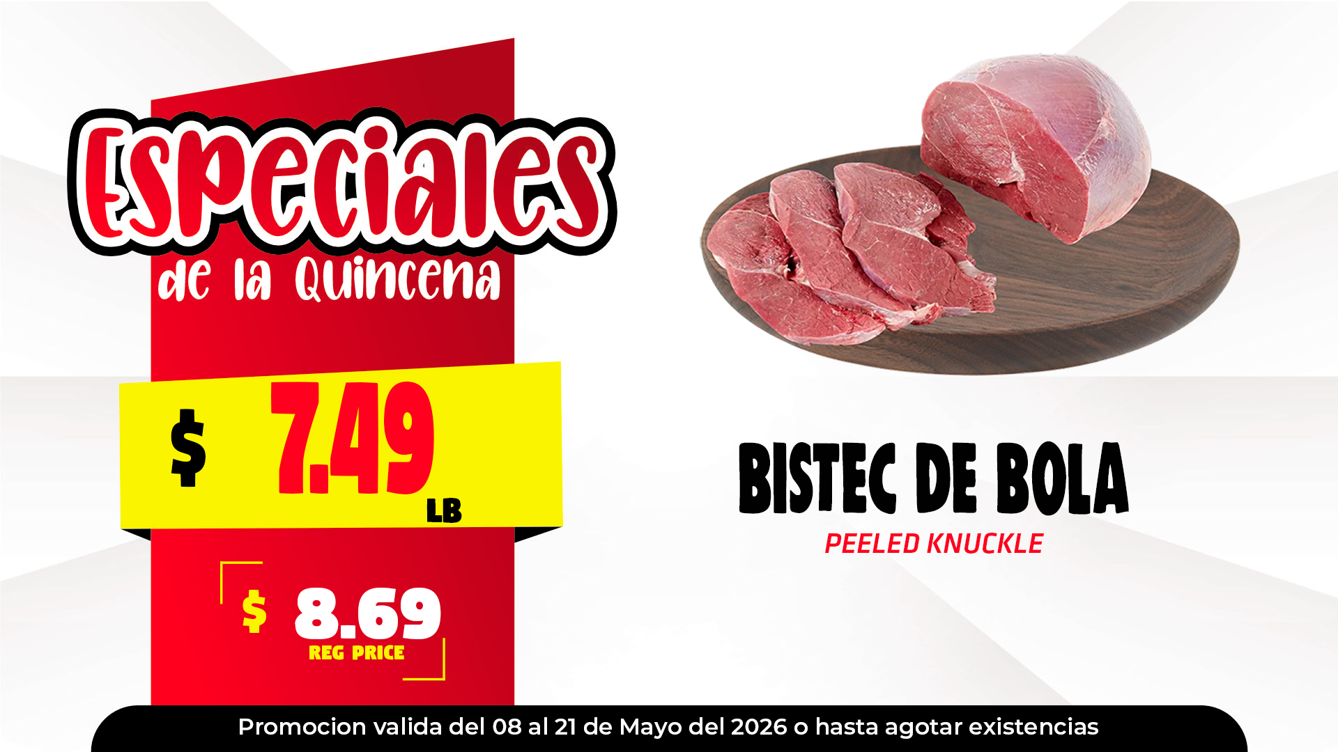 Especiales de la semana 1